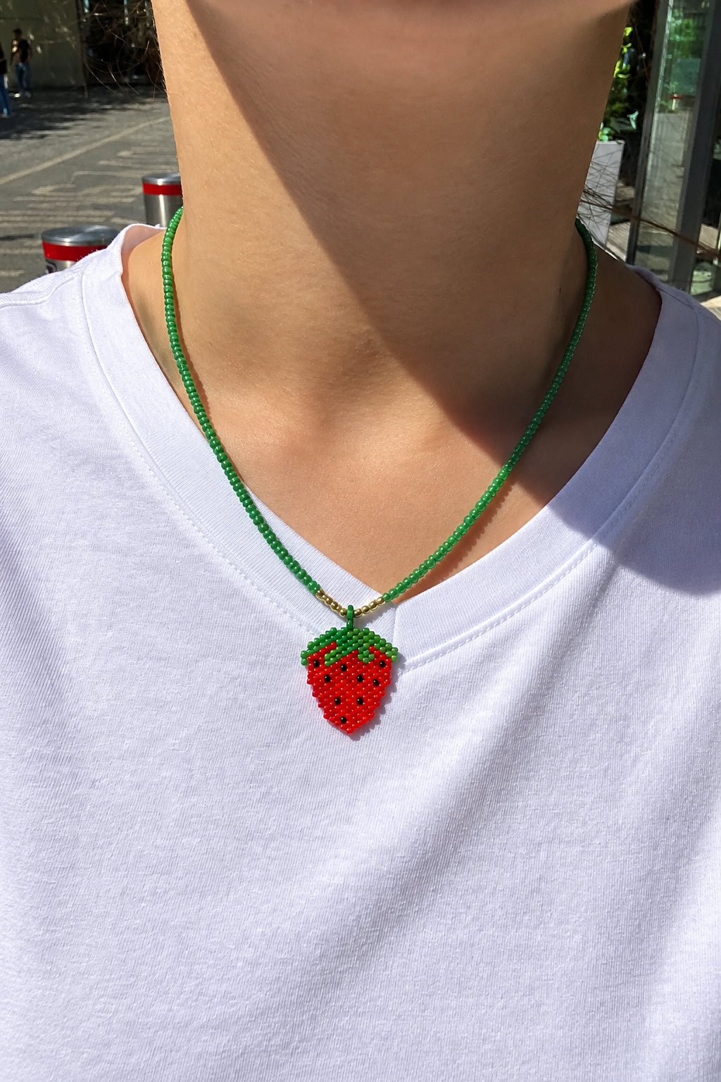 Strawberry Necklace